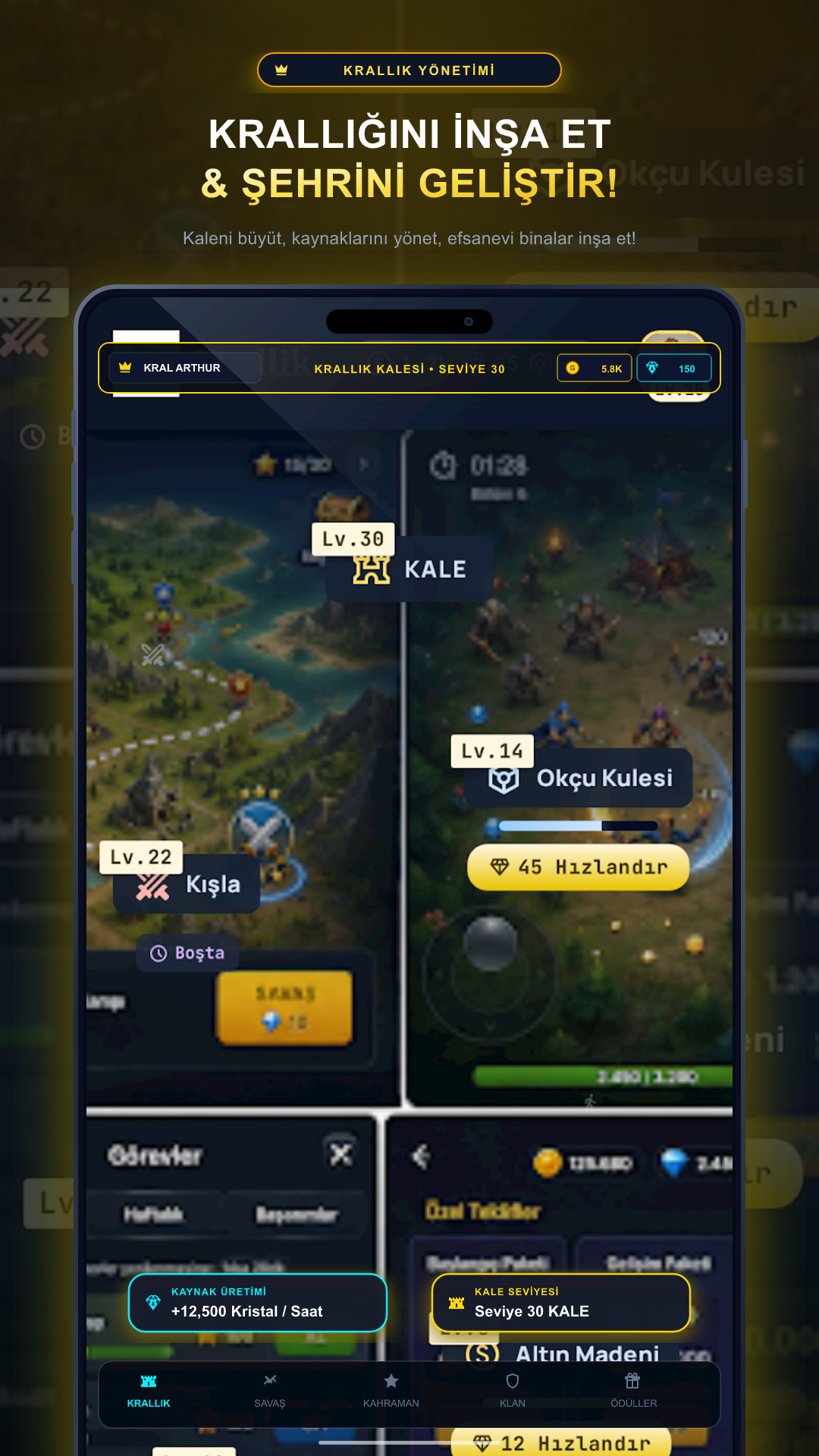 RowaKing In-Game Screen
